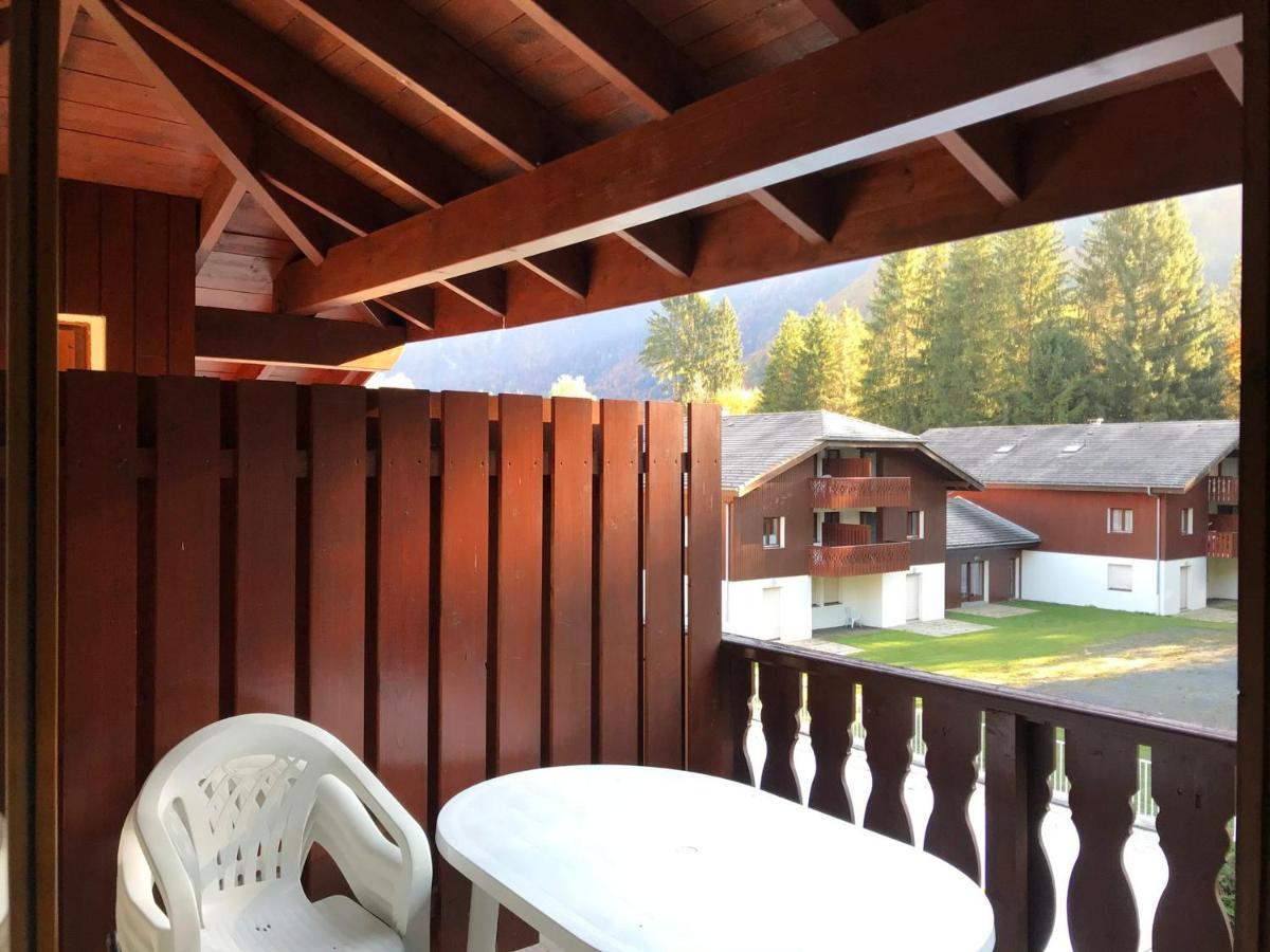 Studio Mansarde Avec Balcon, Piscine Et Parking Souterrain A Samoens - Fr-1-629-92 Exterior photo